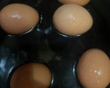 普通のゆで卵作り方1写真