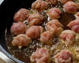 ＊豚こま団子のうま煮＊作り方2写真