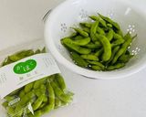秘伝豆と明太子の三角春巻き作り方1写真