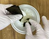 時短！味付け海苔のお吸い物作り方2写真