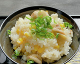 ☆焼きとうもろこしと鶏の炊き込みご飯☆作り方5写真