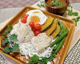 豆腐麺とレトルトカレーで♪カレーつけ麺風作り方8写真