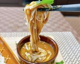 豆腐麺とレトルトカレーで♪カレーつけ麺風作り方9写真