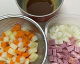 ベーコンの冷製カレー炒め作り方2写真