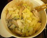 鶏手羽と白菜のトロトロスープ作り方4写真