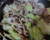 キャベツと豚肩ロースの(蒸し)焼き作り方5写真