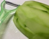 エビと青パパイヤソテーパクチーソース和え作り方1写真