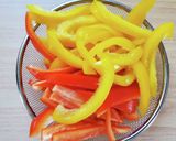 パプリカの醤油こうじきんぴら作り方1写真