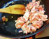 白菜豚ばら炒め。作り方2写真