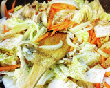 白菜豚ばら炒め。作り方5写真