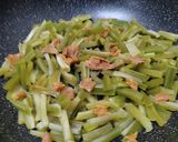 山クラゲの甘酢梅干し炒め作り方4写真