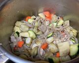 醤油麹で炒り鶏作り方3写真
