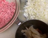 ケチャップ味の煮込みハンバーグ作り方1写真