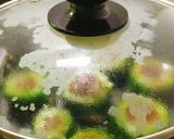 とろ～りチーズの♪ゴーヤのひき肉詰め作り方6写真