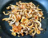 ふわふわ卵としめじのキムチ炒め作り方7写真