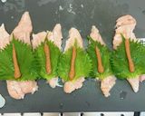 梅しそささみのコロコロ焼き♫作り方1写真