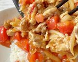 トマト豚丼 〜チーズソースがけ〜作り方5写真