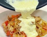 トマト豚丼 〜チーズソースがけ〜作り方7写真