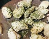 市販サラダ活用●鶏肉のケチャップソース作り方2写真