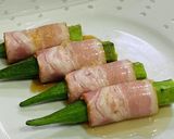 美味い！おくらベーコン作り方4写真