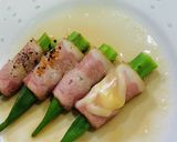 美味い！おくらベーコン作り方5写真