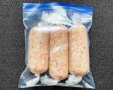 64℃ 2種のつくね弁当：簡単、やわらか作り方10写真