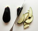 m鶏となすとキノコのオイル炒め作り方2写真