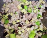 ナスと万願寺唐辛子のキーマカレー作り方4写真