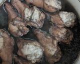 バジル香る★鶏手羽元の赤ワイン煮込み作り方3写真