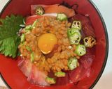 とろネバ海鮮丼作り方4写真