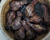 バジル香る★鶏手羽元の赤ワイン煮込み作り方5写真