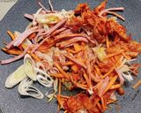 焼肉生だれで韓国チャーハンのポックンパ作り方4写真