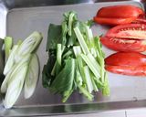 【簡単】旨辛トマト味噌うどん作り方1写真