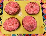 豚ひき肉としいたけで●ミニハンバーグ作り方4写真