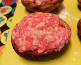 豚ひき肉としいたけで●ミニハンバーグ作り方5写真