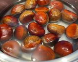栗ご飯　下ごしらえ作り方1写真