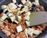 豚ひき肉と茄子のスパイシーカレー作り方4写真