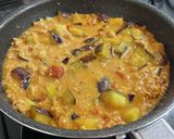豚ひき肉と茄子のスパイシーカレー作り方6写真