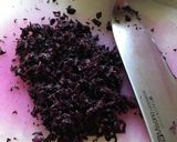赤しその梅酢漬け(ゆかり)　ドイツにて作り方5写真