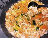 甘～い★かぼちゃのそぼろあんかけ作り方6写真