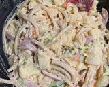 パスタとズッキーニでゴロゴロポテサラ作り方6写真