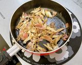 キノコとベーコンのチーズオムレツ作り方5写真