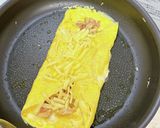 キノコとベーコンのチーズオムレツ作り方7写真
