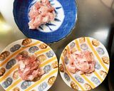 簡単きな粉味噌生姜味豚こま大根青椒肉絲風作り方2写真