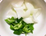 簡単きな粉味噌生姜味豚こま大根青椒肉絲風作り方5写真