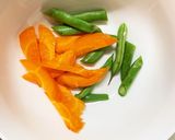 肉無チクワ簡単きな粉味噌ミルク味野菜炒め作り方4写真