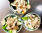 肉無チクワ簡単きな粉味噌ミルク味野菜炒め作り方10写真