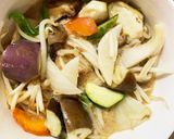 チクワ簡単シーフードラーメン味野菜炒め作り方15写真
