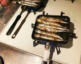 ししゃもがホットサンドメーカーで!作り方1写真