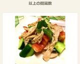夏野菜たっぷり 鶏胸肉の中華風サラダ作り方10写真
